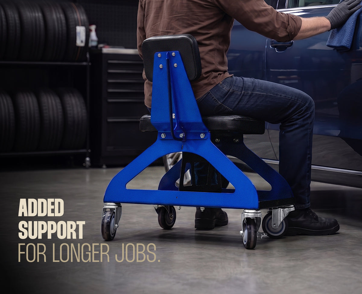 RYFA LO SHOP STOOL WITH BACKREST