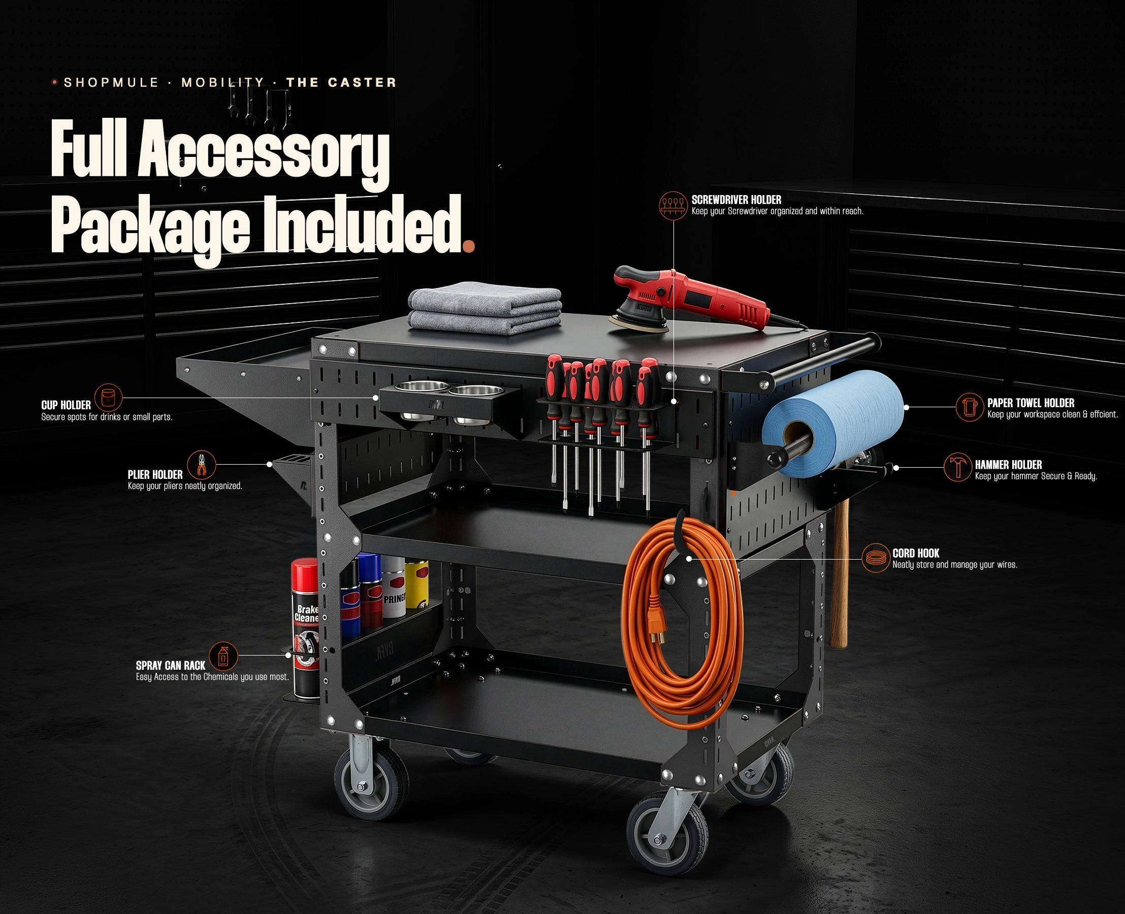 RYFA SHOPMULE TOOL CART